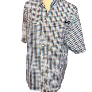 NWOT Men’s Columbia Super Tamiami Omni Shaded Button Shirt M